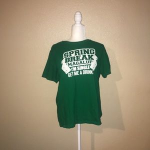 Green Spring Break T-shirt